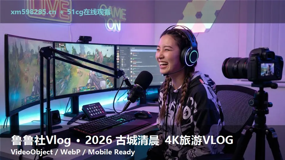 鲁鲁社Vlog · 2026 古城清晨 4K旅游VLOG