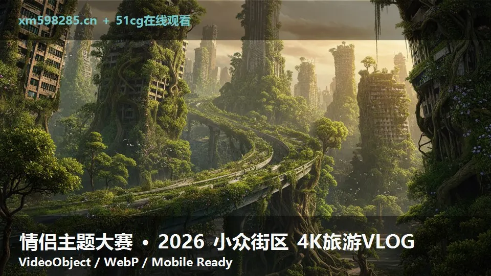 情侣主题大赛 · 2026 小众街区 4K旅游VLOG