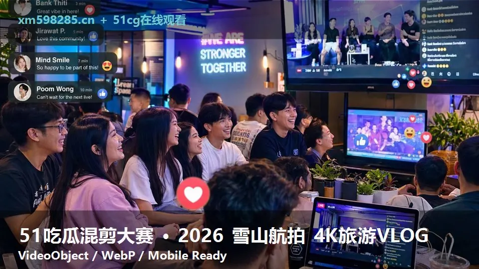 51吃瓜混剪大赛 · 2026 雪山航拍 4K旅游VLOG
